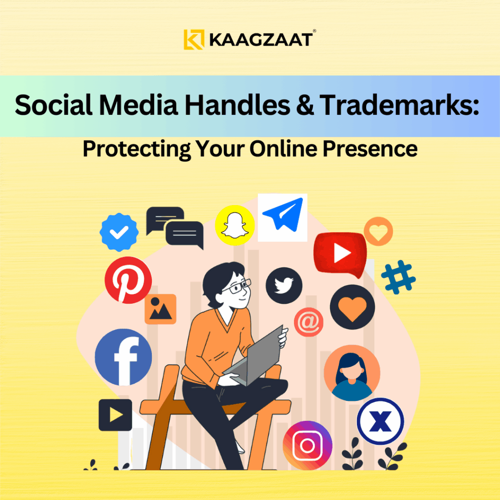 social media handles and trademark