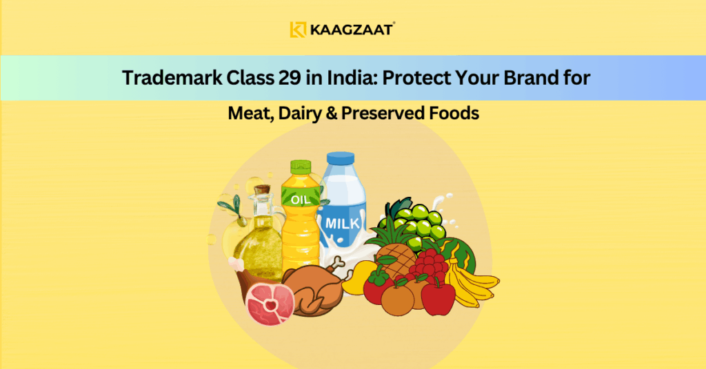 trademark class 29